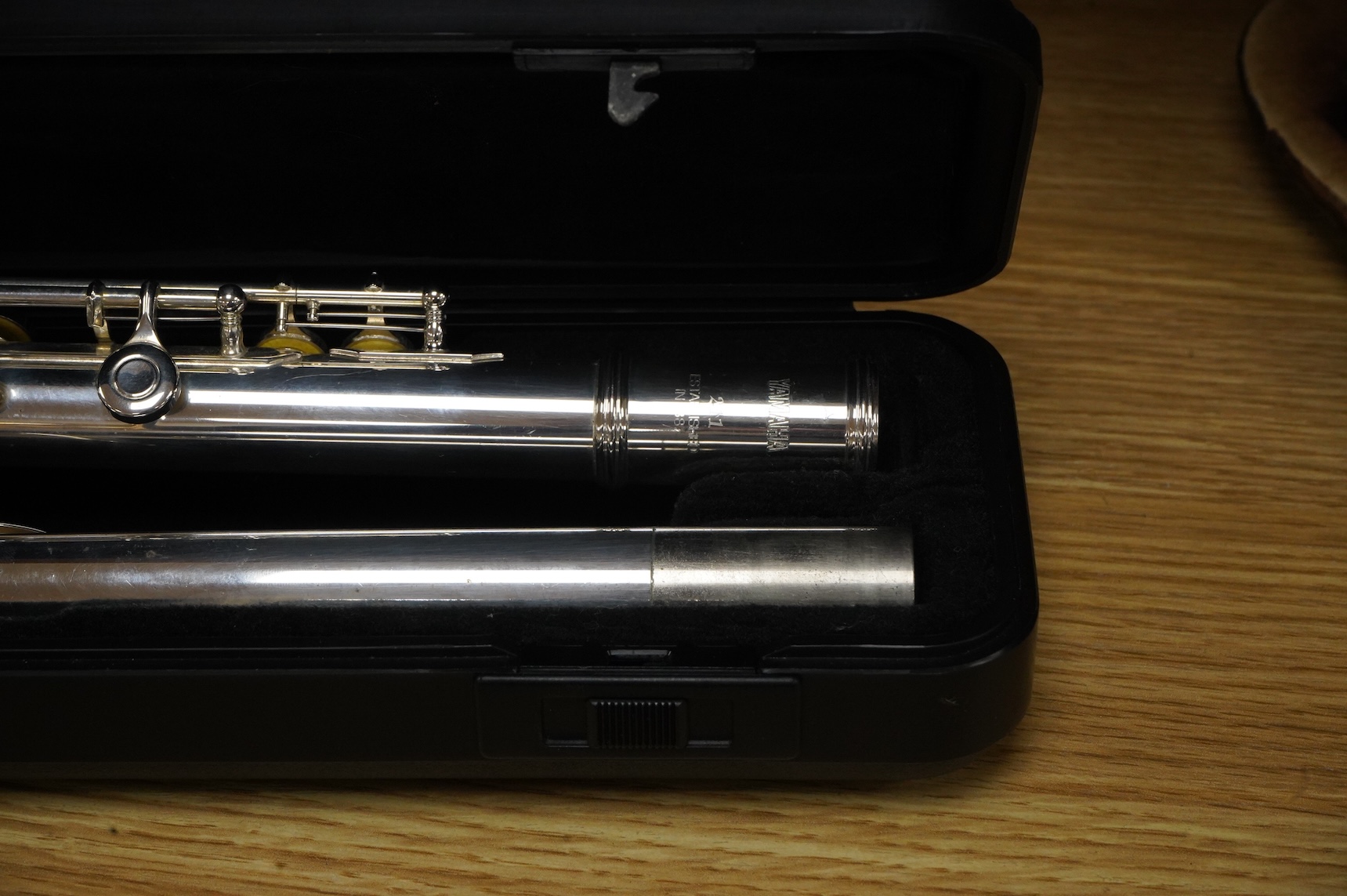 A cased Yamaha 211 flute